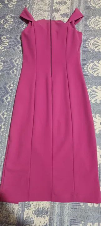Vestido Rosa de Alça