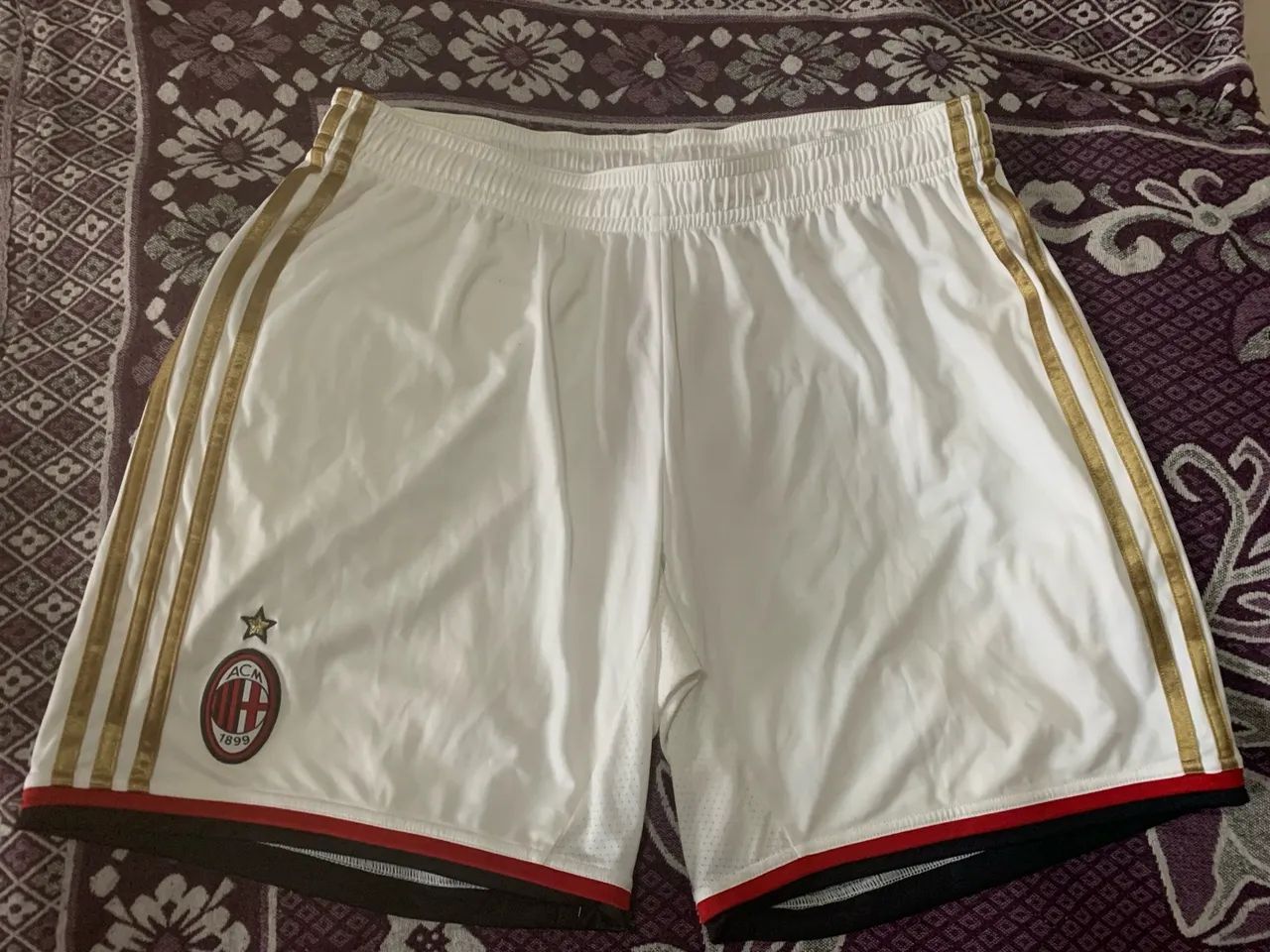Calção Milan Adidas Tamanho XL (GG)