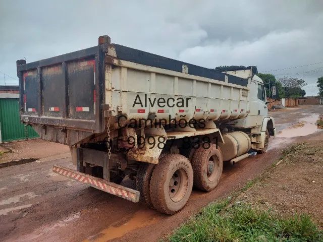 Caminhão MB 1634/09 truck caçamba  - Foto 4