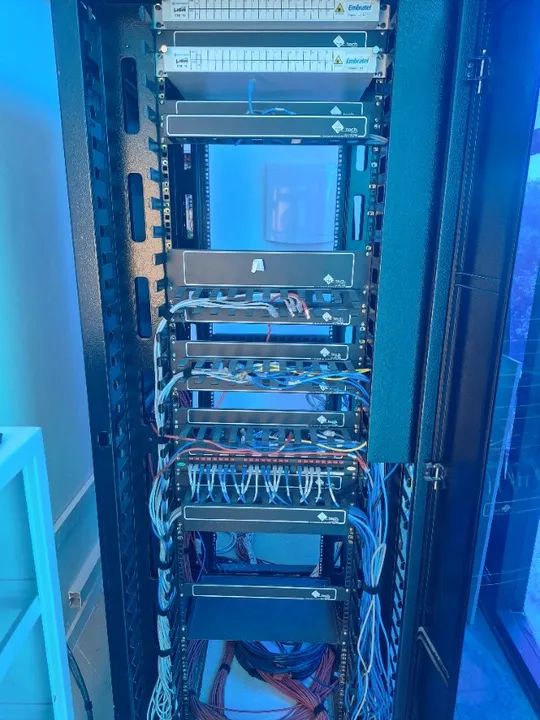 rack de rede risc tech - Foto 5