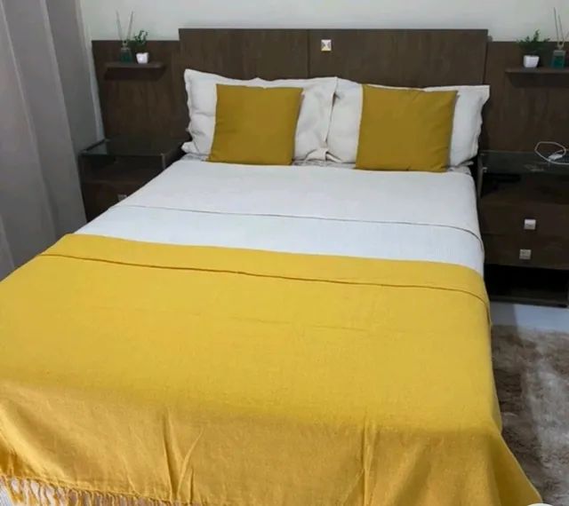 Manta gigante para sofá ou cama casal 100% algodão  - Foto 2