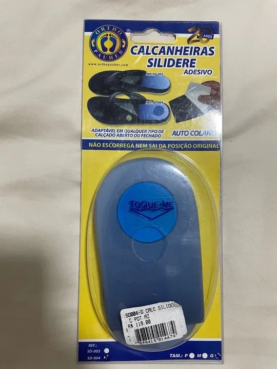 Calcanheiras Autocolante Silidere Nova tamanho G