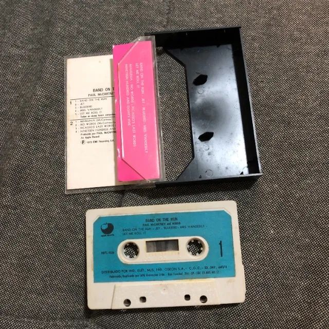 Fita K7 Paul Mccartney And Wings - Band On The Run 1973 / Rock Beatles - Foto 3