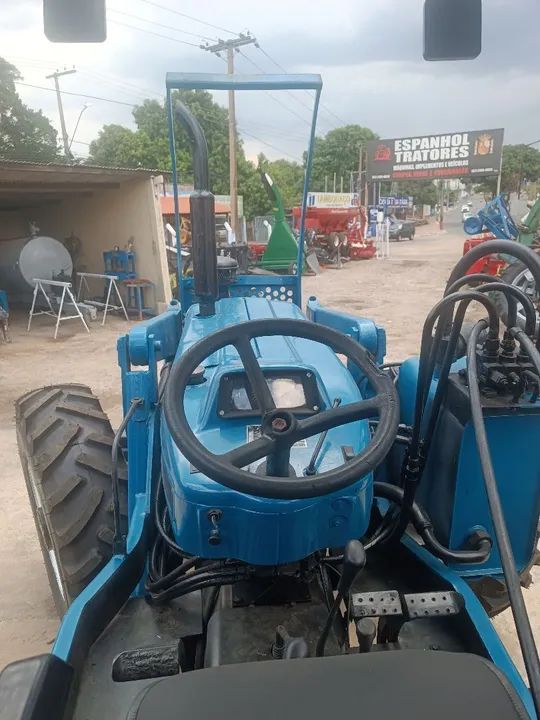 Trator Ford New Holland 7630 C/ Lâmina 4x4 Ano 2001 - Foto 3