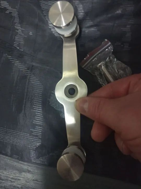 Par de puxadores para Porta de Vidro