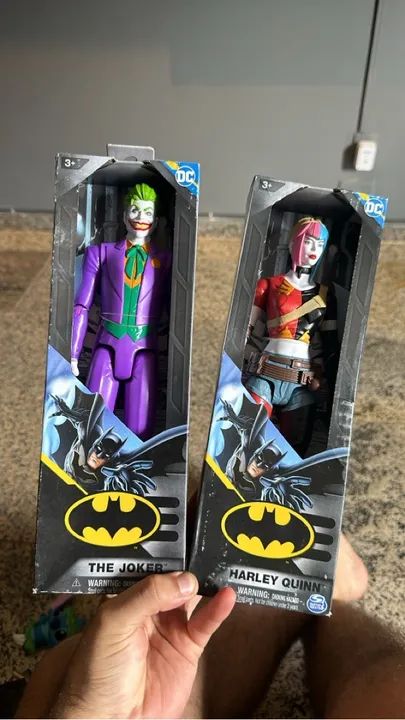 Coringa e Arlequina Action Figures 