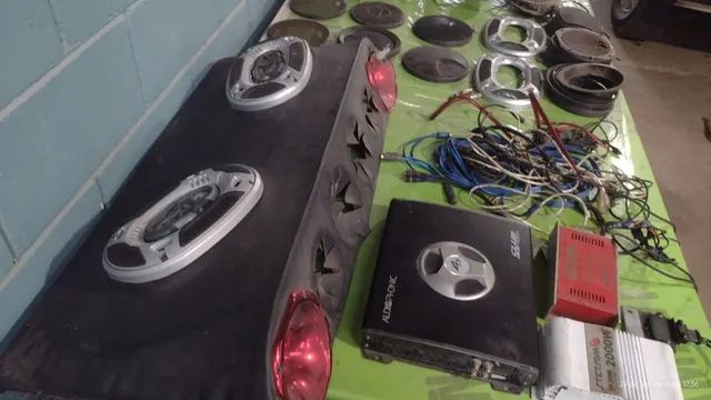 Lote de som automotivo aparelhos etc - Foto 4