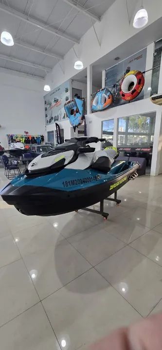 JET SKI SEA DOO GTi 170 SE 2024, Com Som, Só 36 Horas, Troco/Parcelo 36x - Foto 9