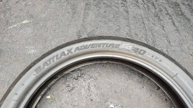 Pneu usado Bridgestone Battlax A40 110/80-19 - Foto 4