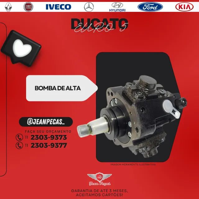 bomba de alta - ducato