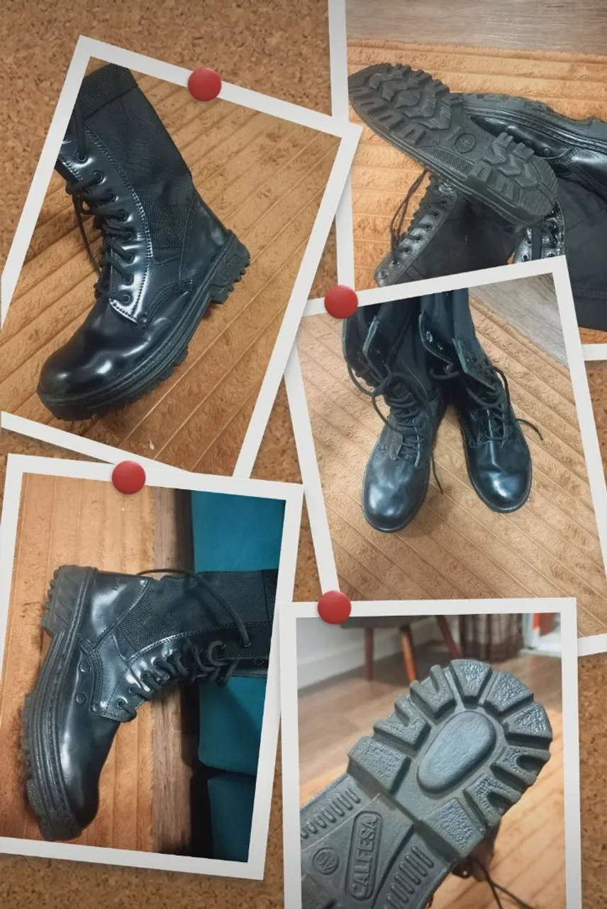 Botas Táticas Pretas - Conforto e Durabilidade