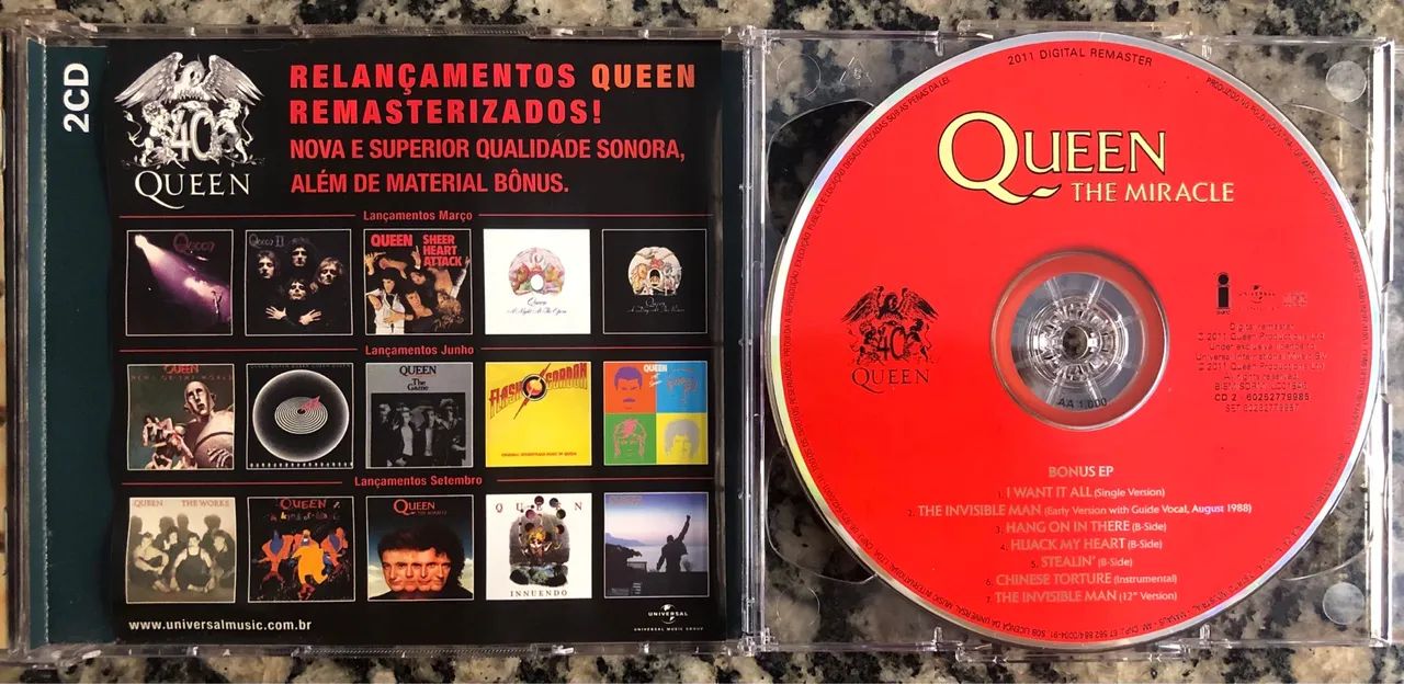 Queen - The Miracle (Remastered Limited Edition) - CDs, DVDs etc