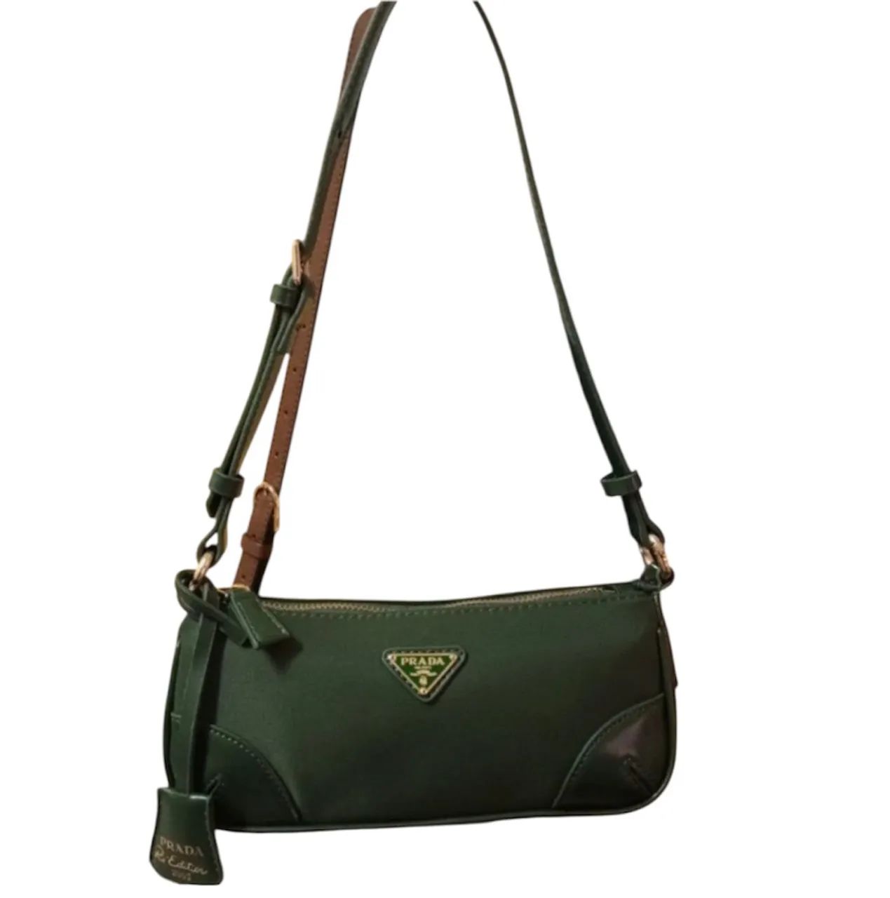 Bolsa Prada Verde Clássica - Elegância e Estilo - Foto 2
