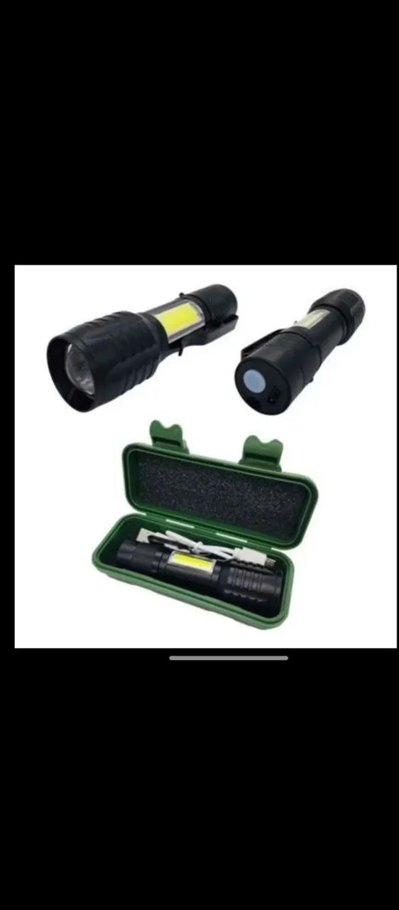 Mine lanterna de LED com várias funções  - Foto 5