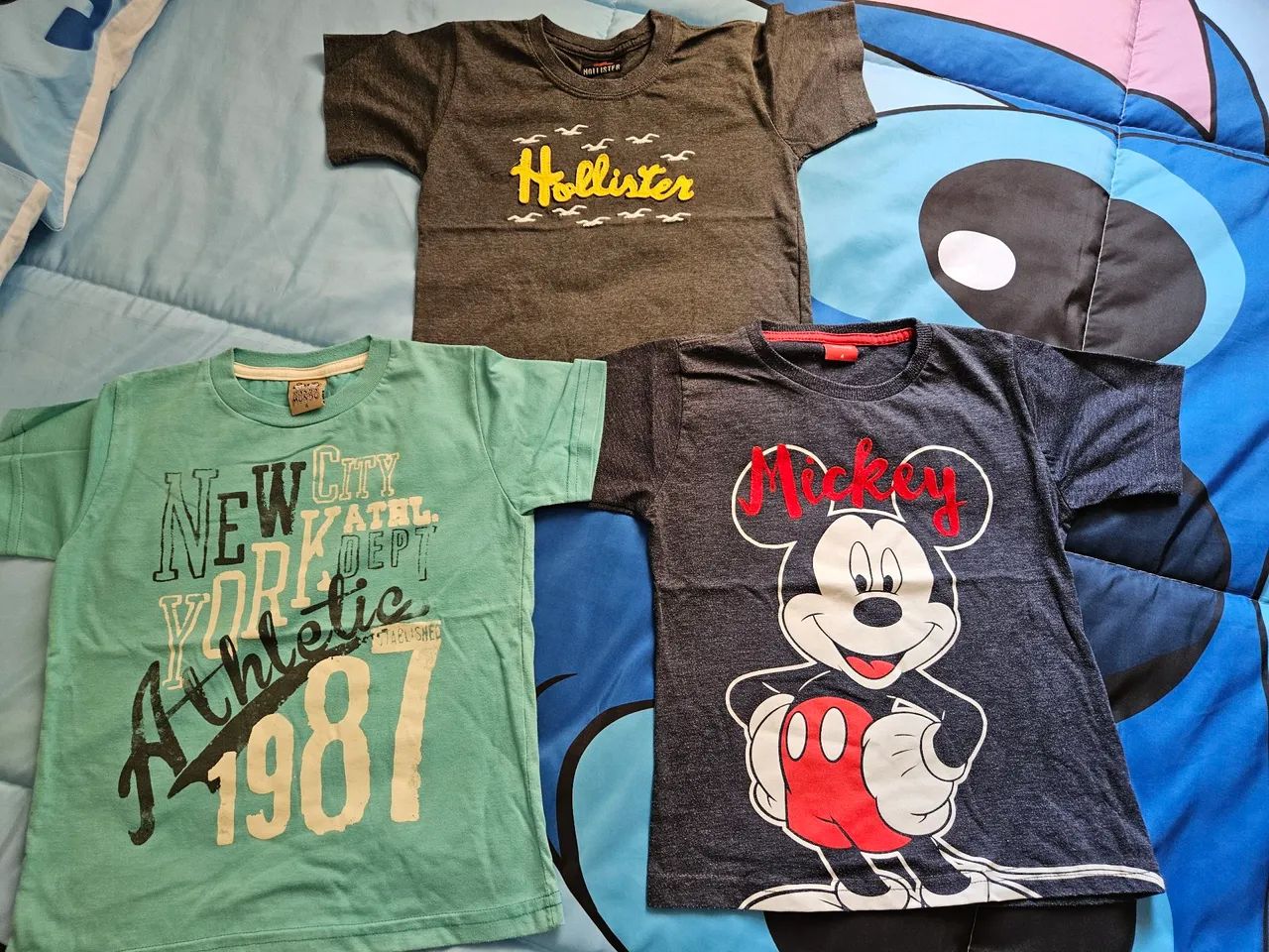 Kit 3 Camisas Infantis TAM 4 - Foto 2