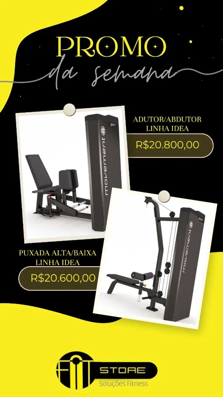 Maquinas Linha Idea, Nova de Fábrica