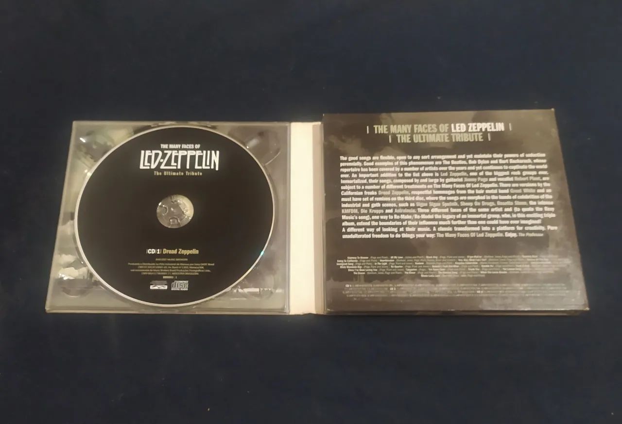 Box 3 Cd's Led Zeppelin - The Many Faces (Excelente) - Foto 3