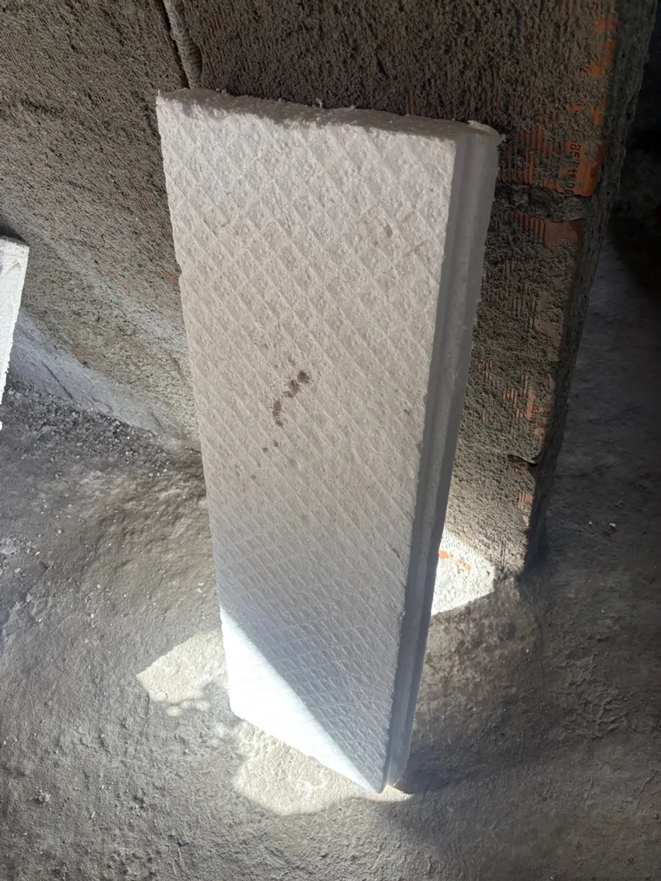 Isopor para laje