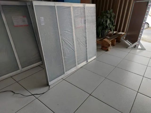 Janela 1.00x1.20 alumínio 4vidros nova R$ 249,00  - Foto 3