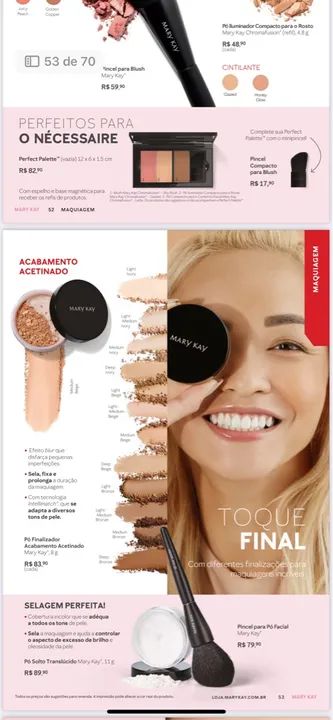 Kit de Maquiagem Mary Kay Completo