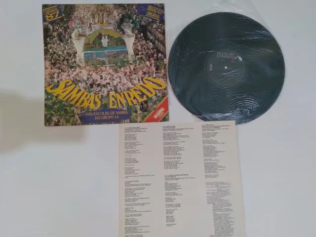 Discos de Vinil de Sambas Enredo e Samba -Sambas Enredo SP e RJ e Samba Colletion - Foto 3