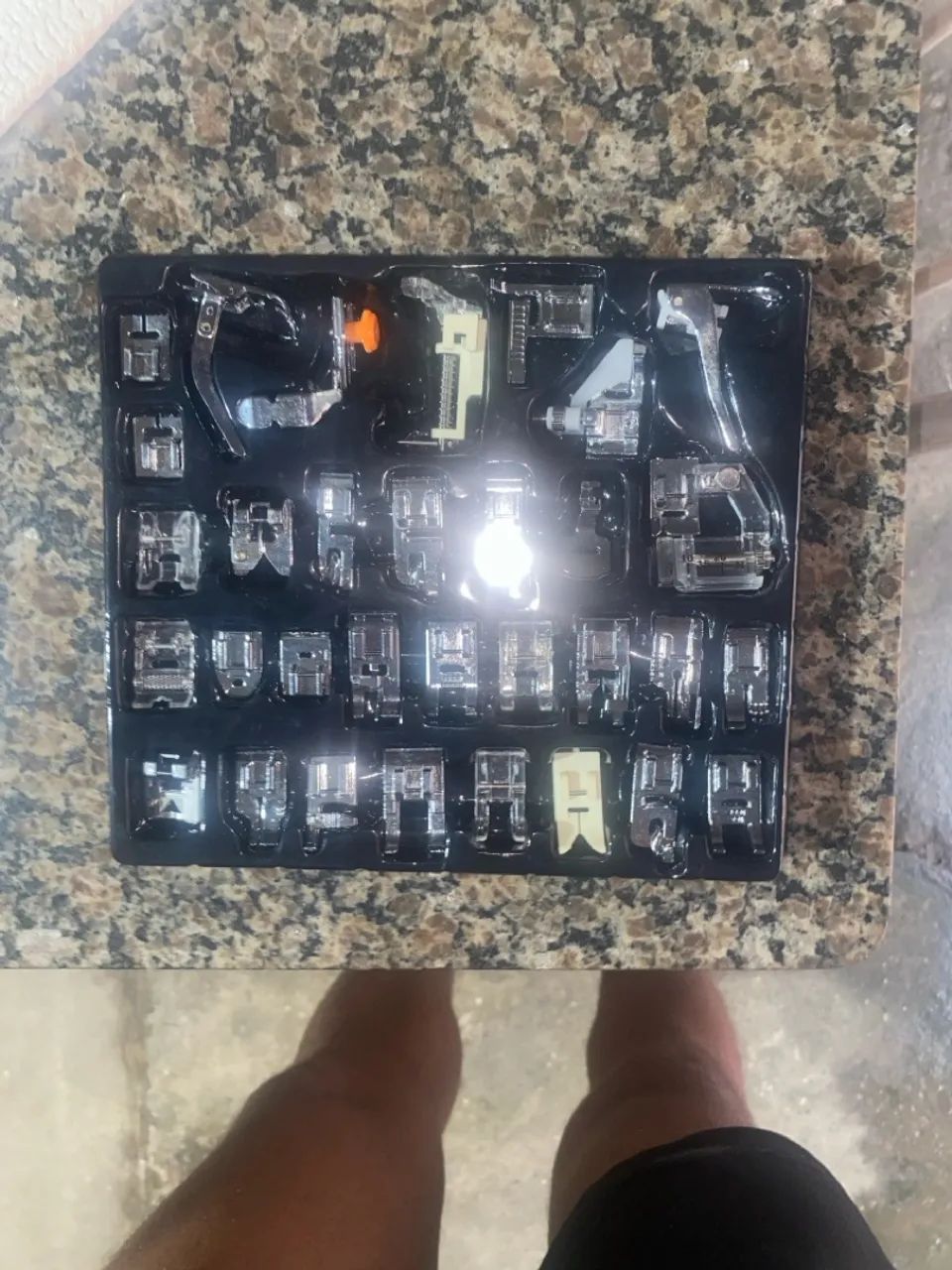 Kit de Pés para Máquina de Costurar - 32 Peças - Foto 2