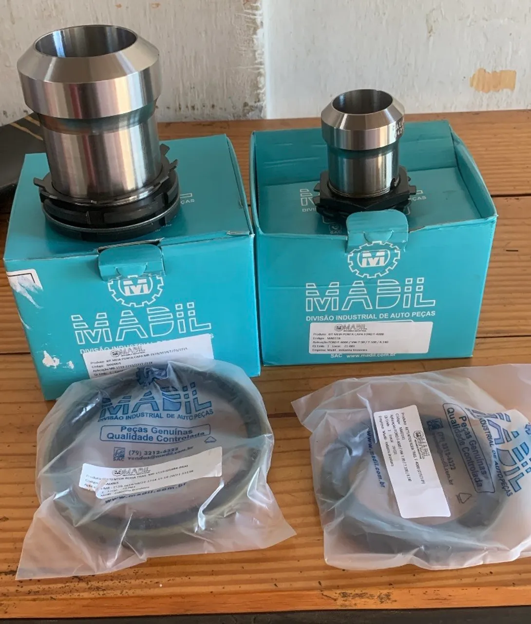 Kit meia ponta de capa Madil