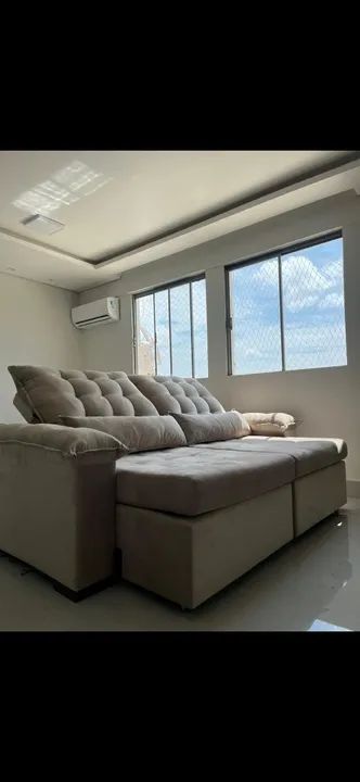 Sofá retrátil de 2 lugares somente sob encomenda 