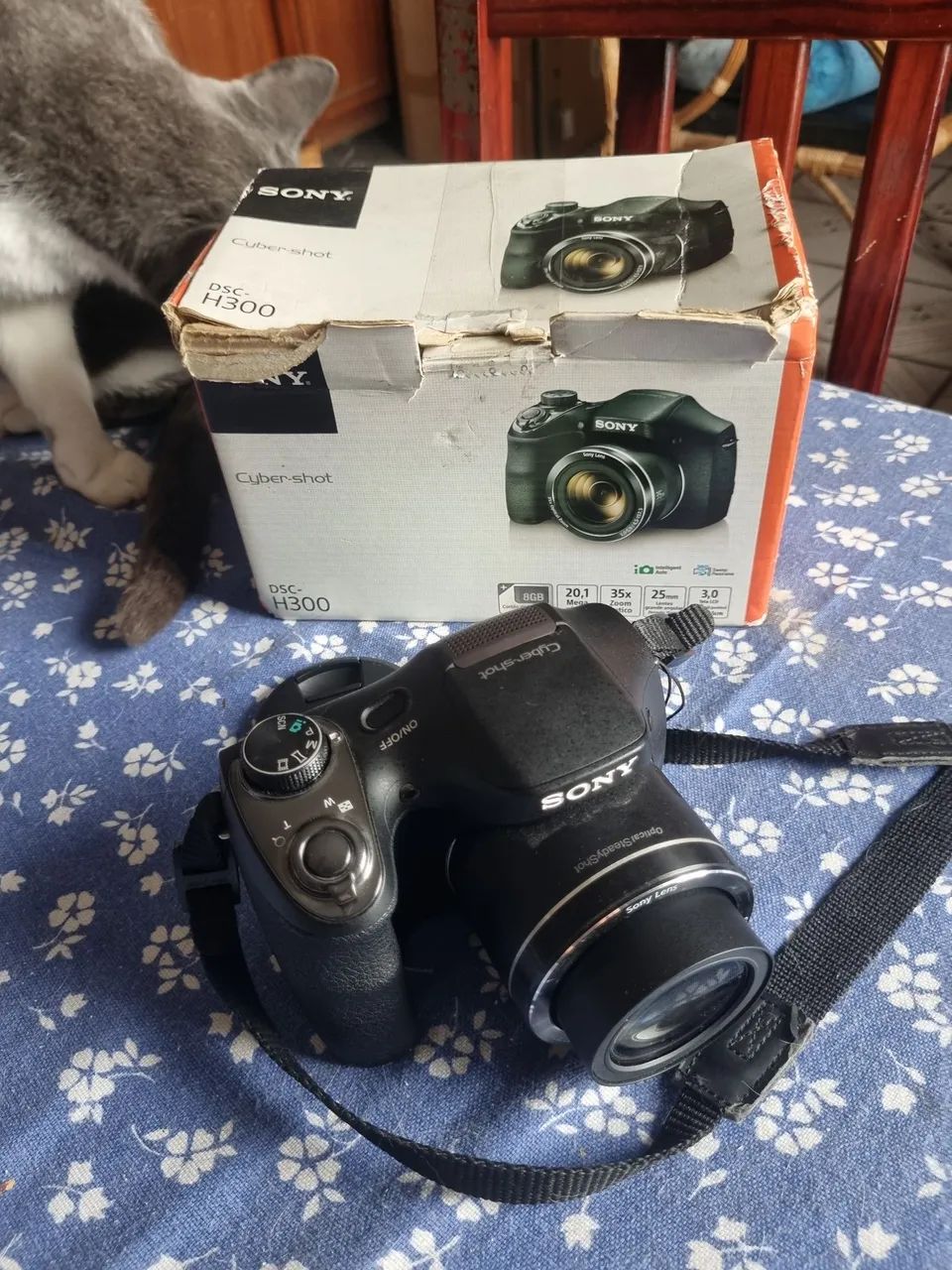Câmera Digital Sony DSC-H300 20.1MP funcionando perfeitamente - Foto 6