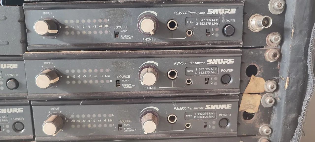 Shure PSM600 - Retirada de peças - Foto 4