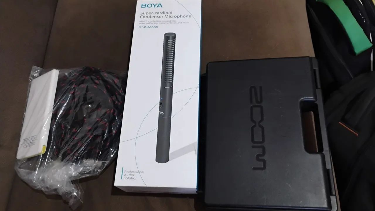 Microfone Condensador supercardeoide 