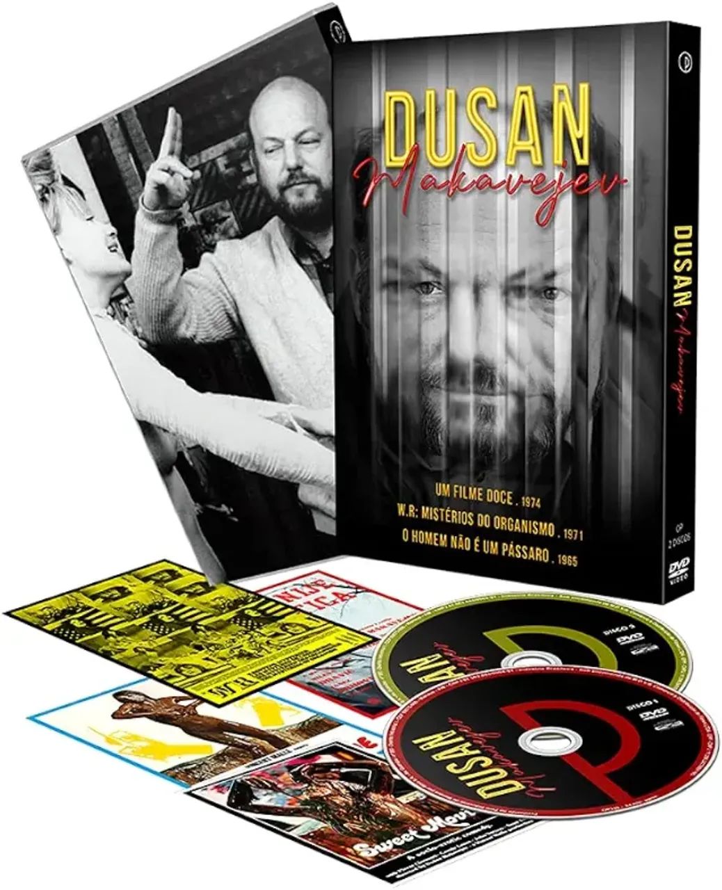 DVD Dusan Makavejev - Duplo com luva e cards- Lacrado - Foto 2