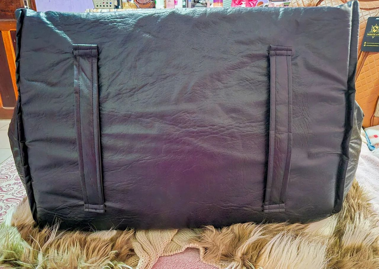 Bolsa Transporte Pet (Marron) e Cadeirinha Pet (Preta) # VENDO Juntas ou separadas - Foto 6