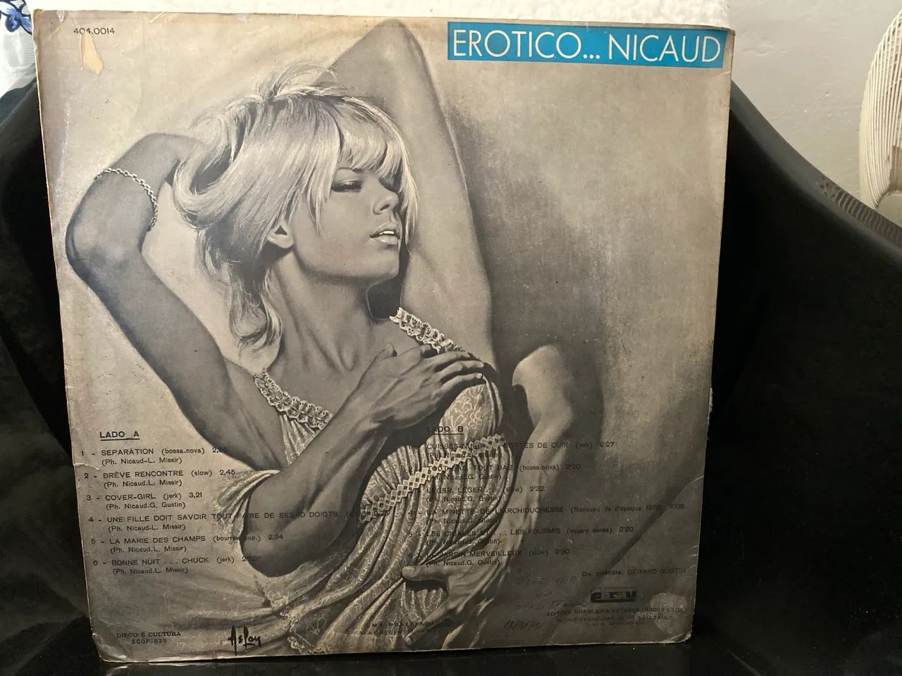 LP disco de vinil Erótico n. 2   - Foto 2
