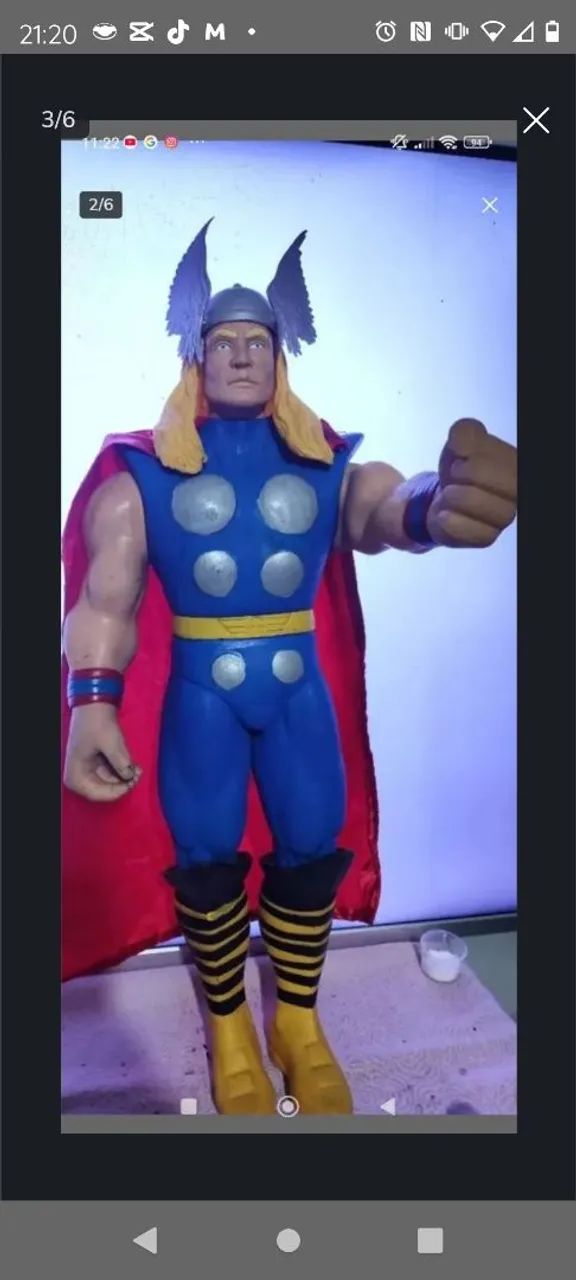 BONECO ARTICULÁVEL THOR - Foto 3