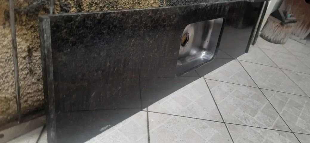  Pia Granito verde ubatuba 200 x 53 - Foto 4