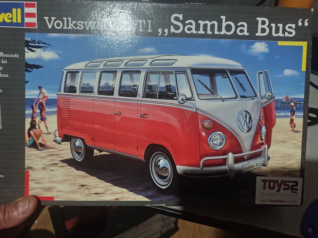 Kit vw 1/25 Kombi revell, Fusca já foi vendido - Foto 2