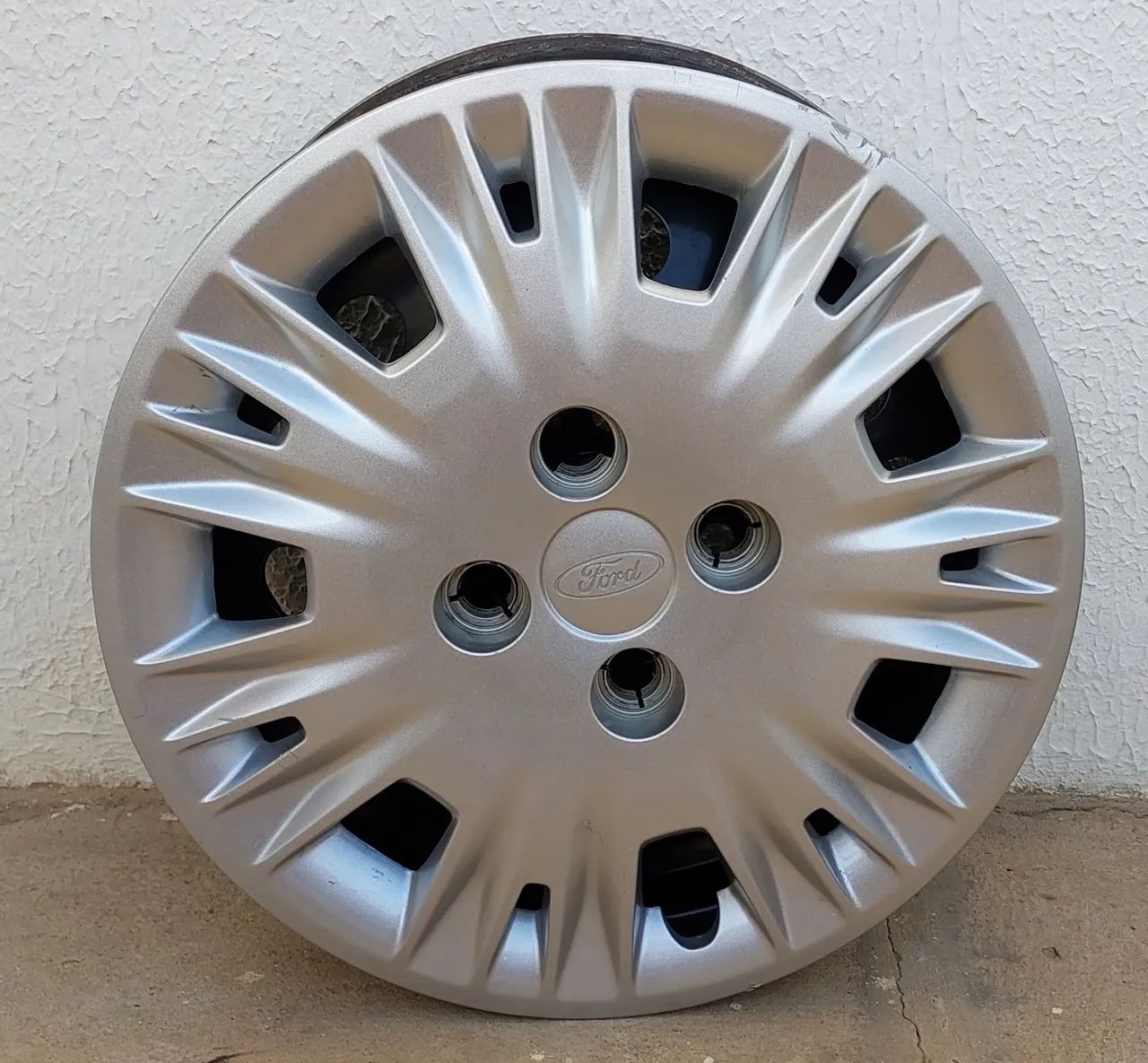 JOGO RODAS FERRO ARO 15 ORIGINAL FORD - Foto 5