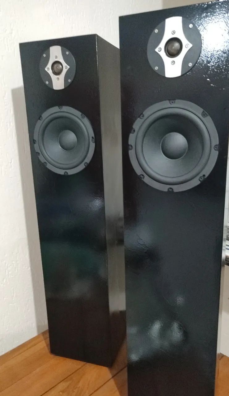 Caixa Torre Hi-Fi  2 Vias Crossover 12DB 4ohms 100W - Foto 3
