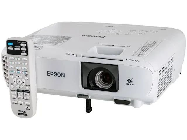 Projetor Epson PowerLite E20 - Tecnologia 3LCD com 3.400 lumens - Foto 3