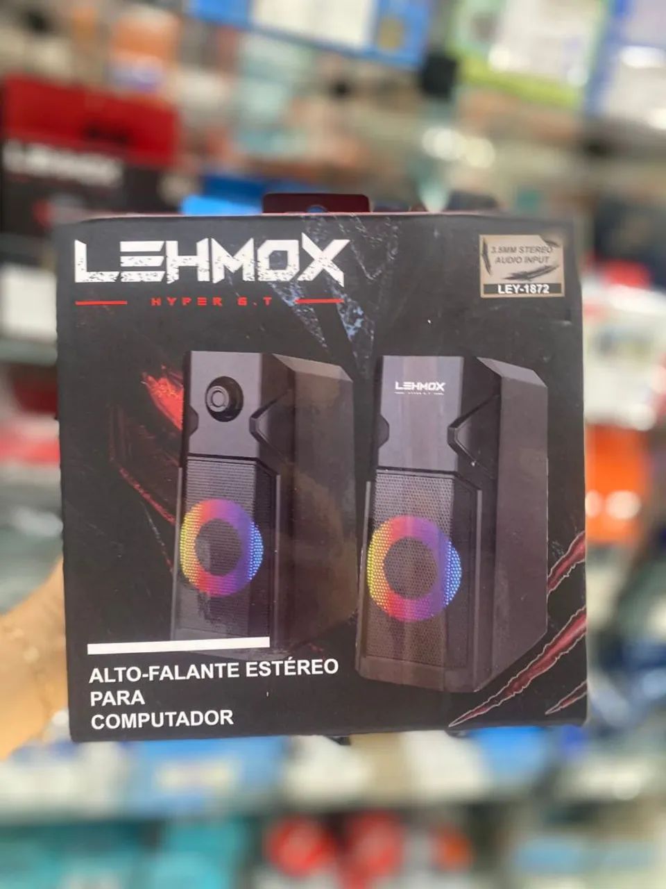 Caixa de som computador - ENTREGA A DOMICÍLIO 