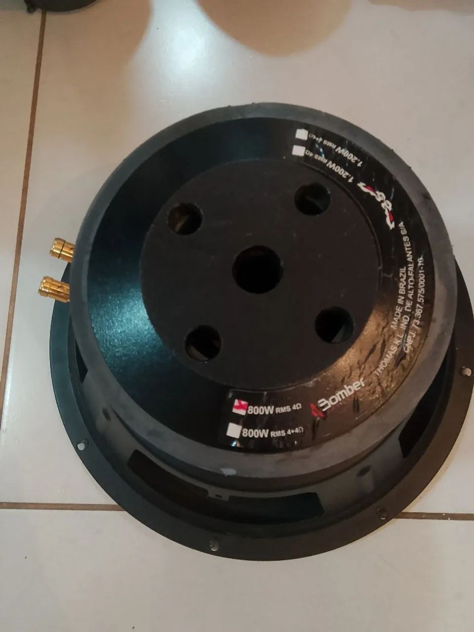 Subwoofer Bomber 800 RMS 12 polegadas - Foto 2