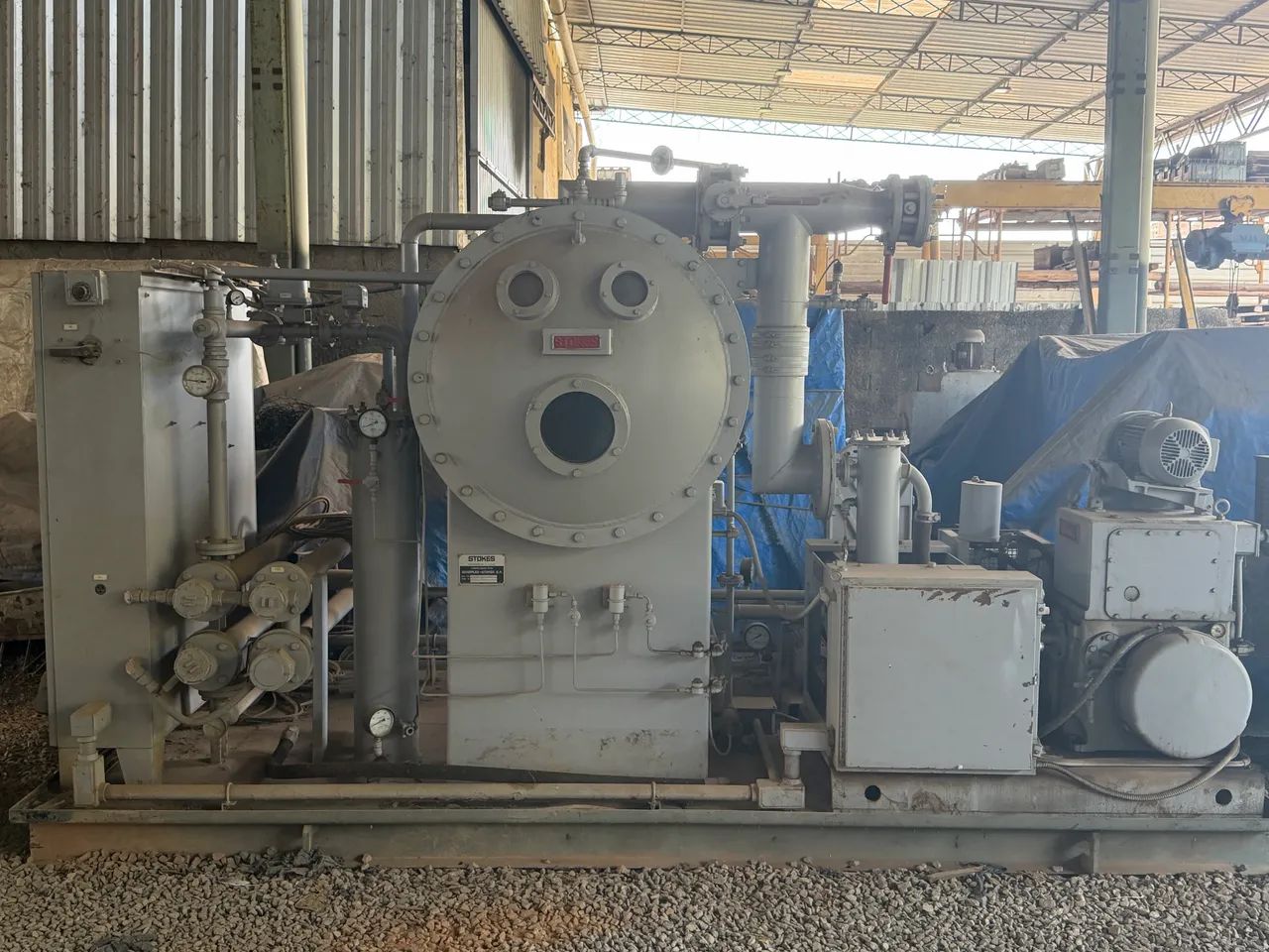 Conjunto Termo-Vácuo + Regeneradora + Reservatório 20.000L