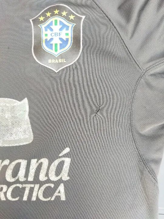 Camisa Brasil Nike cinza Guaraná Antarctica - Foto 6
