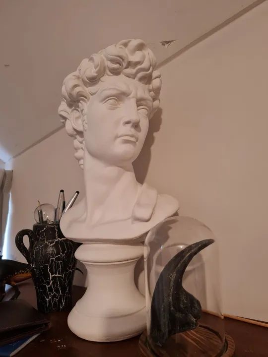 Busto Davi de Michelangelo  - Foto 2