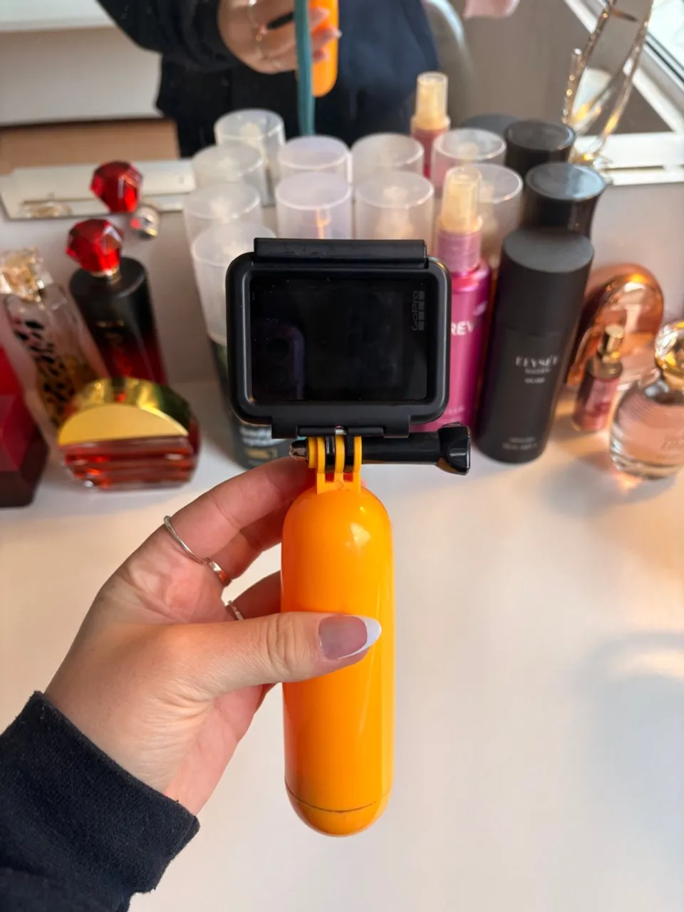 GoPro Hero5 com Bastão Flutuante - Pronta para Ação!