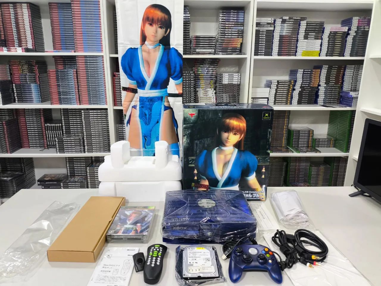 Microsoft Xbox Dead Or Live Edição Limitada - Kasume Chan Edition Azul - Foto 2