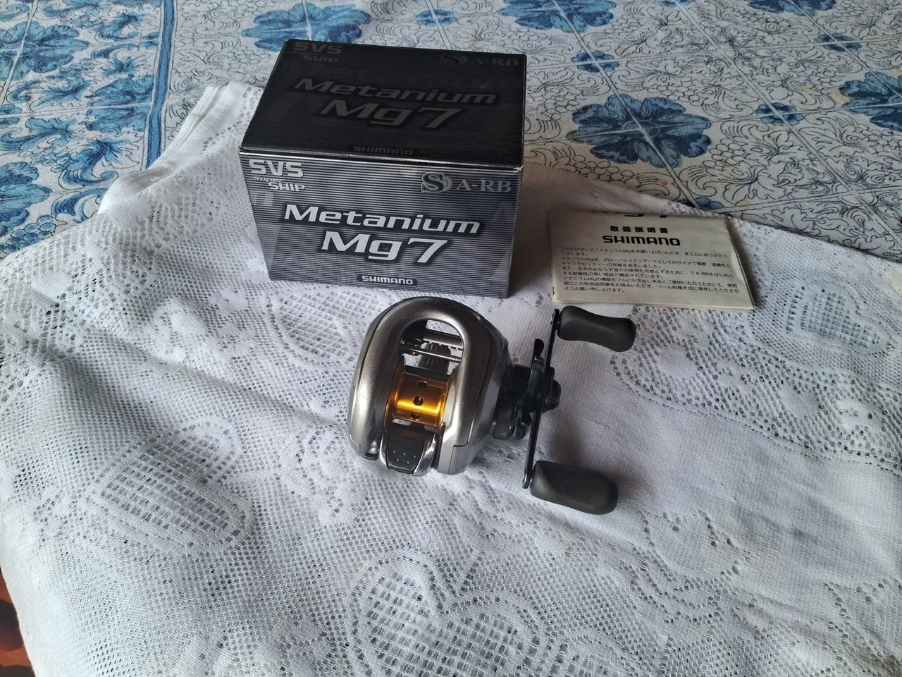 Carretilha de Pesca Shimano Metanium Mg7 - Usada