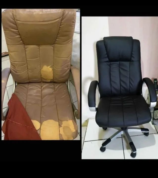 Conserto e reforma em cadeiras de escritório  - Foto 5