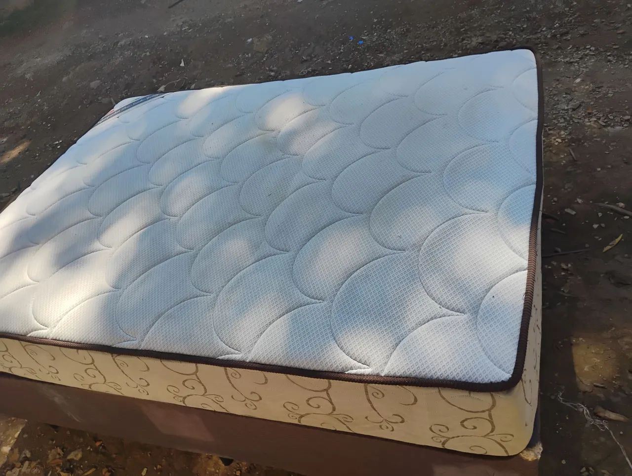 Cama Box casal com colchão da Ortobom  - Foto 4